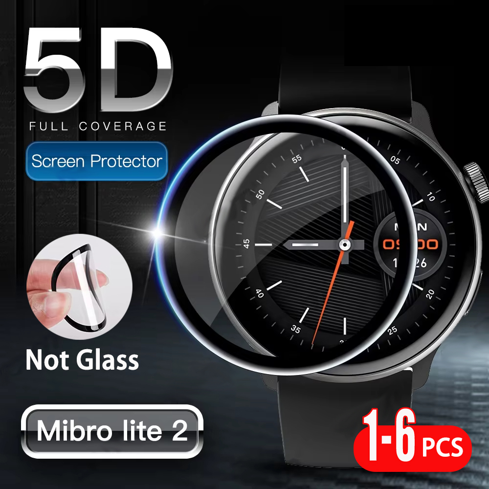 Curved Edge Screen - Mibro Lite 2 화면 보호기 용
