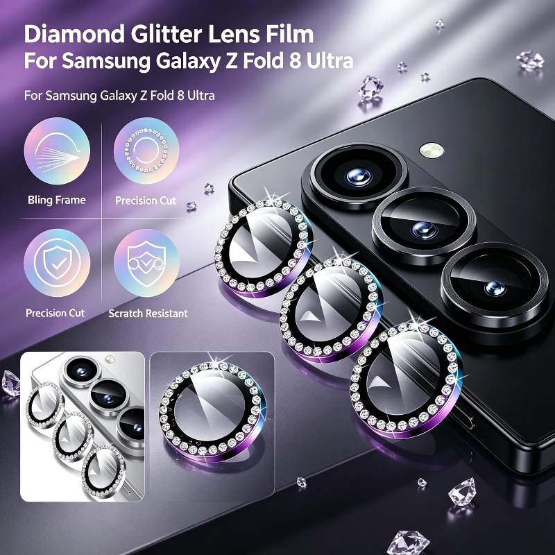 Tempered Glass Screen 9H - 삼성 Z 폴드 8 울트라 7