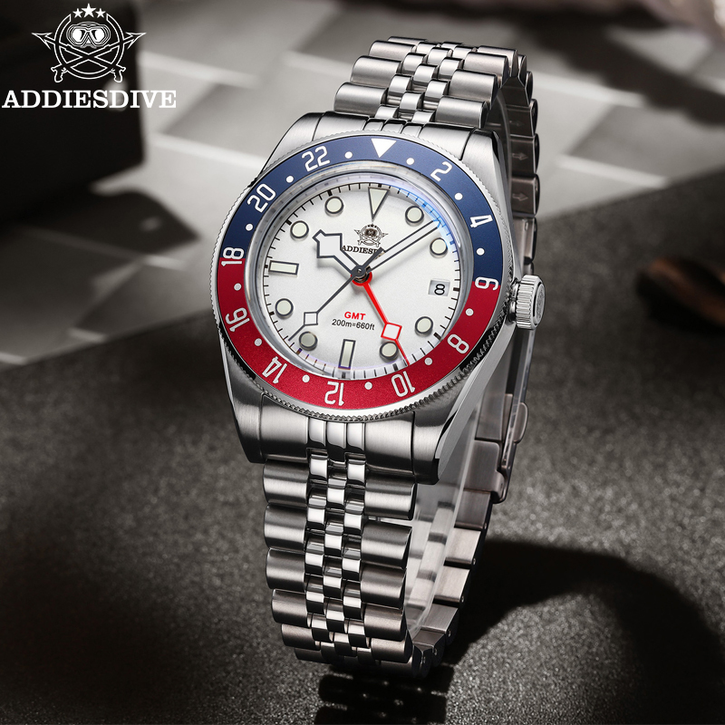 ADDIESDIVE 39mm 남성용 쿼츠 손목시계 럭셔 - Anti Blue Light Film 리뷰 및 가격