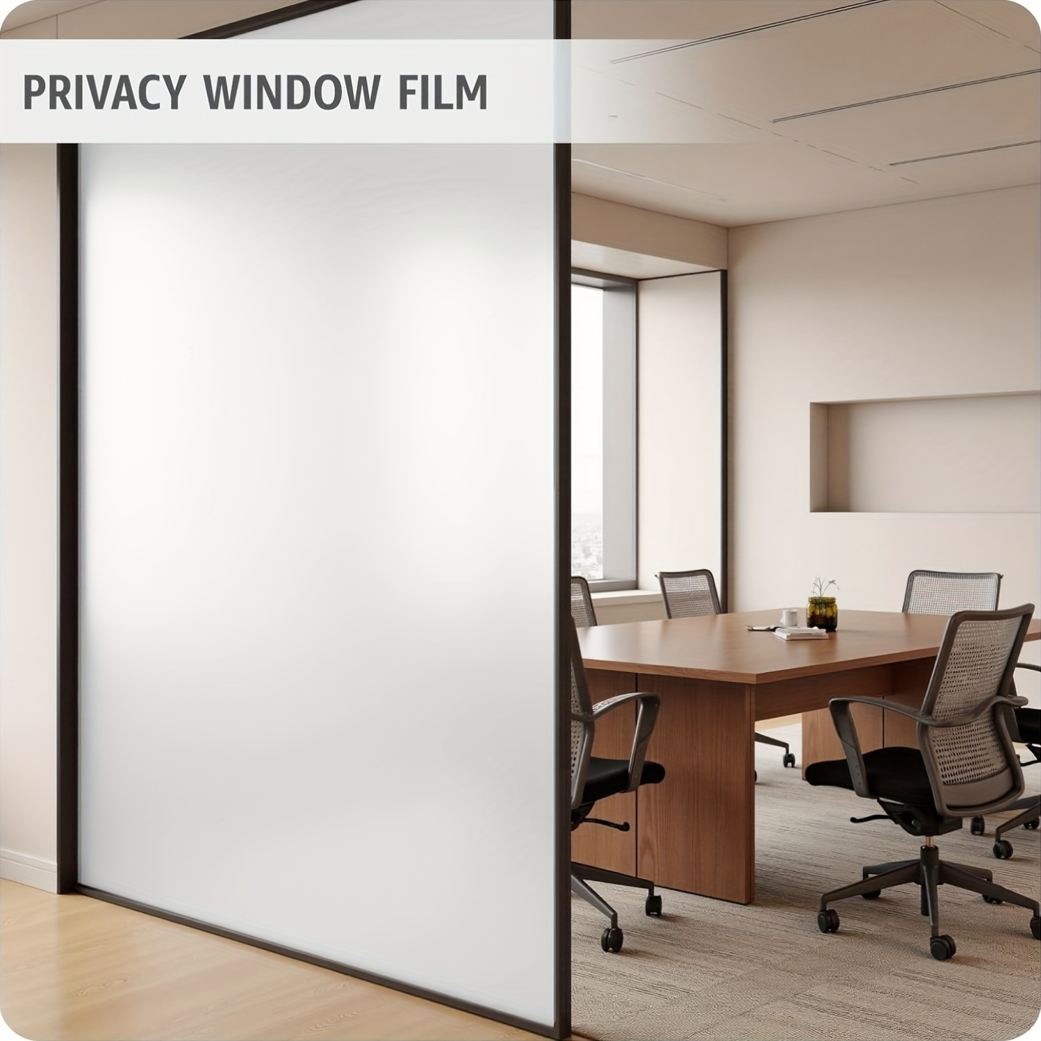 흰색 반투명 프라이버시 윈도우 필름, 정전기 부착, 접 - Privacy Screen Protector 리뷰 및 가격