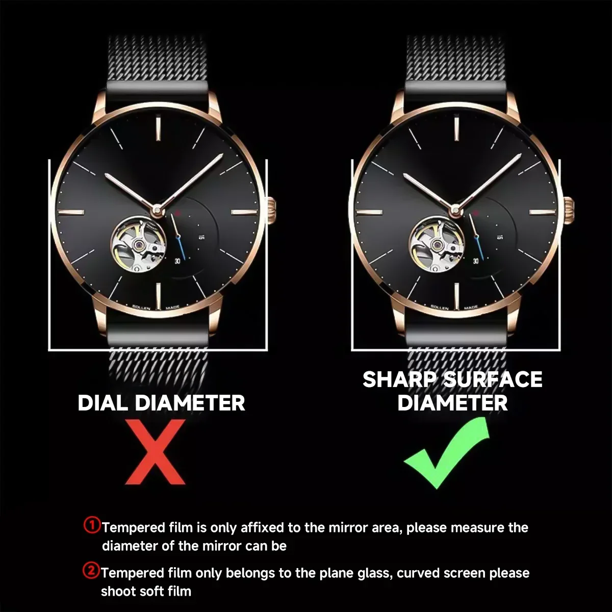 26-46mm 범용 강화 유리 스마트 워치 화면 보호기 - Smartwatch Screen Film 리뷰 및 가격