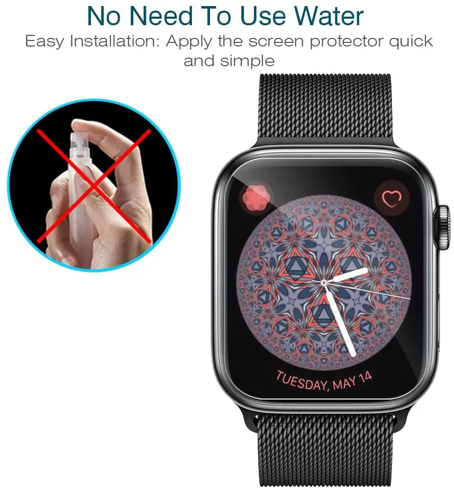 Apple Watch 시리즈 9 7 8 41mm 45m - Hydrogel Screen Protector 리뷰 및 가격